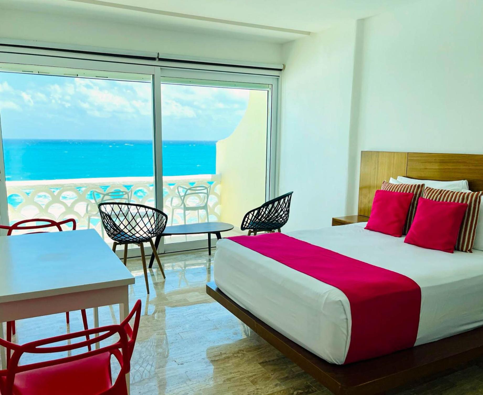 Beachside Apartments Cancún Eksteriør bilde